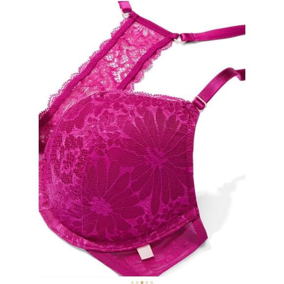 Victoria's Secret Sexy Tee Lace Push-Up T-Back Bra - Picture 4 of 4